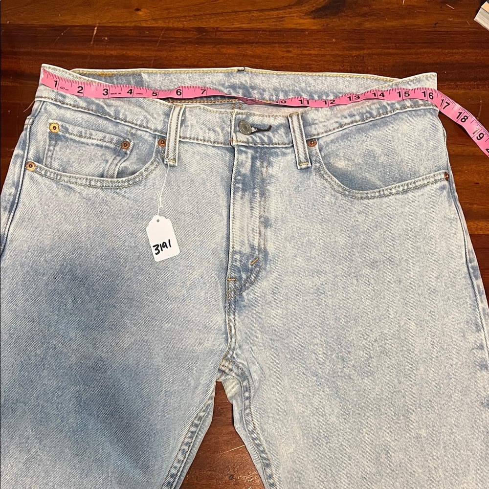 Levi's Light Blue Acid Wash Jeans